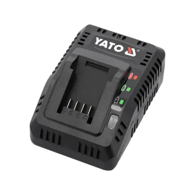 Зарядний пристрій YATO для акумуляторів Li-Ion 18 В, 2,2А від мережі 230 B [24]