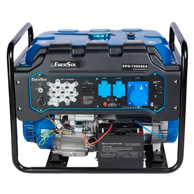Генератор бензиновий EnerSol EPG-7500SEA 7/7.5 кВт однофазний
