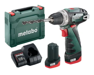 Акумуляторний дриль-шуруповерт Metabo PowerMaxx BS Basic