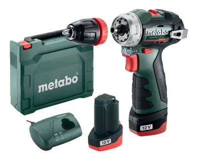 Акумуляторний дриль-шуруповерт Metabo PowerMaxx BS BL Q Пластиковий кофр