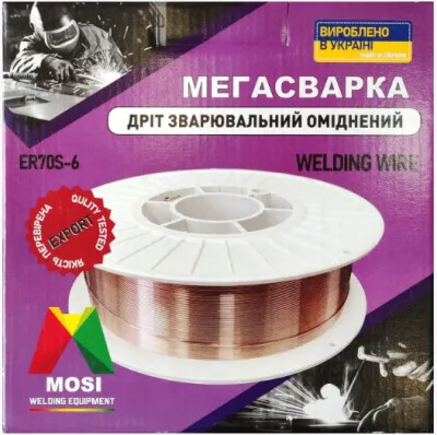 Зварювальний дріт ER70S-6 MOSI 1,0мм/5кг