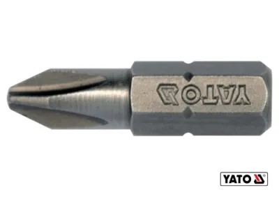 Насадка викруткова YATO : "Philips" PH2 х 25 мм. HEX 1/4".